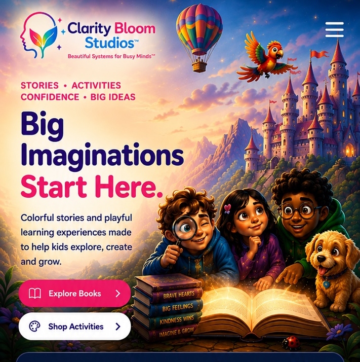 Clarity Bloom Studios — Big Imaginations Start Here